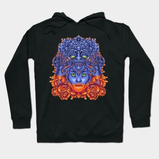 Balinese Mask Hoodie